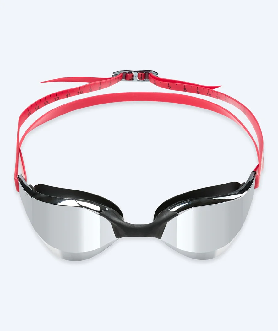 Watery Schwimmbrille - Instinct Mirror - Rot/Silber - Image 2