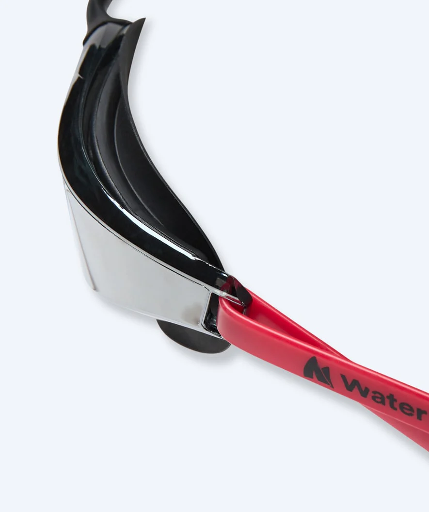 Watery Schwimmbrille - Instinct Mirror - Rot/Silber - Image 5