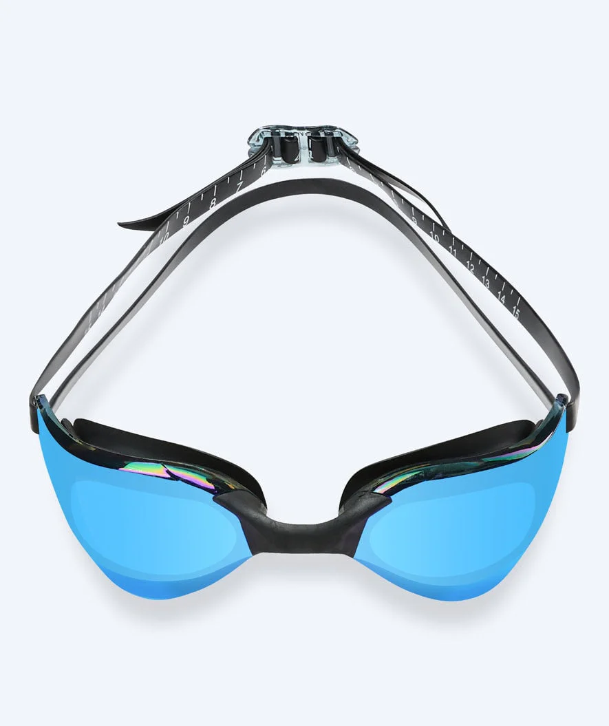 Watery Schwimmbrille - Instinct Mirror - Schwarz/Blau - Image 2