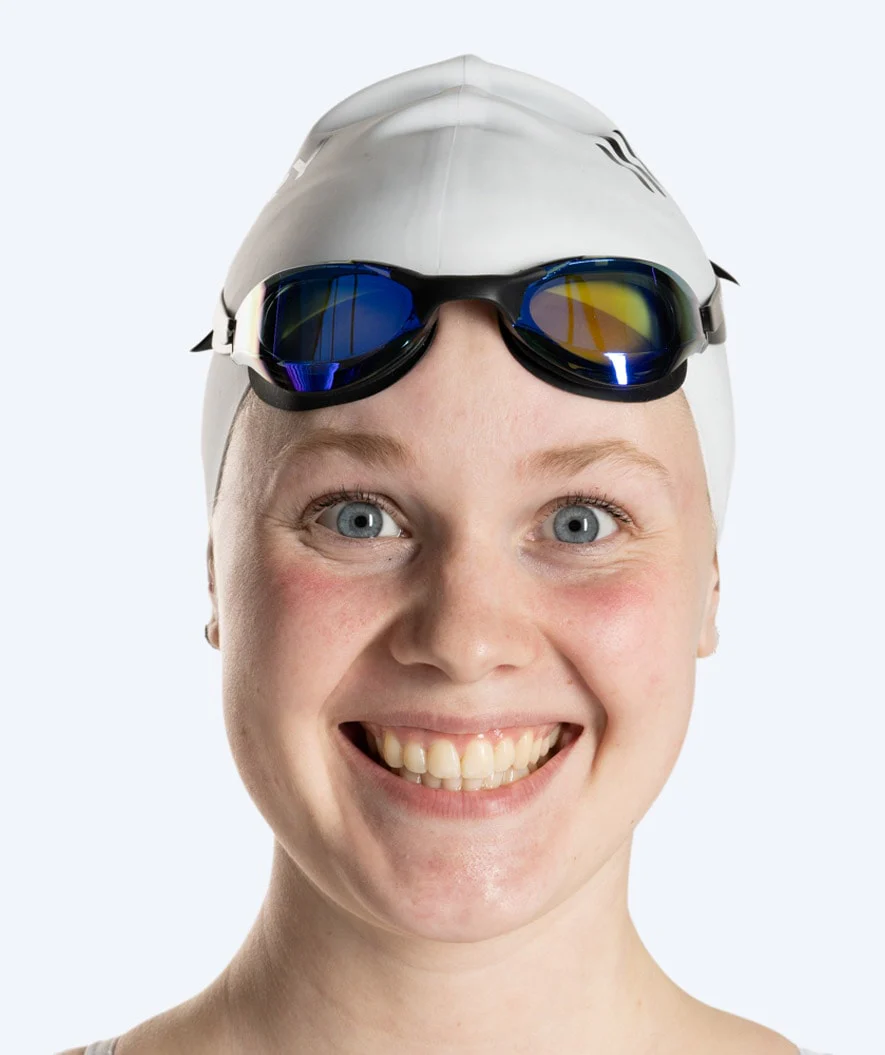Watery Schwimmbrille - Instinct Mirror - Schwarz/Blau - Image 3