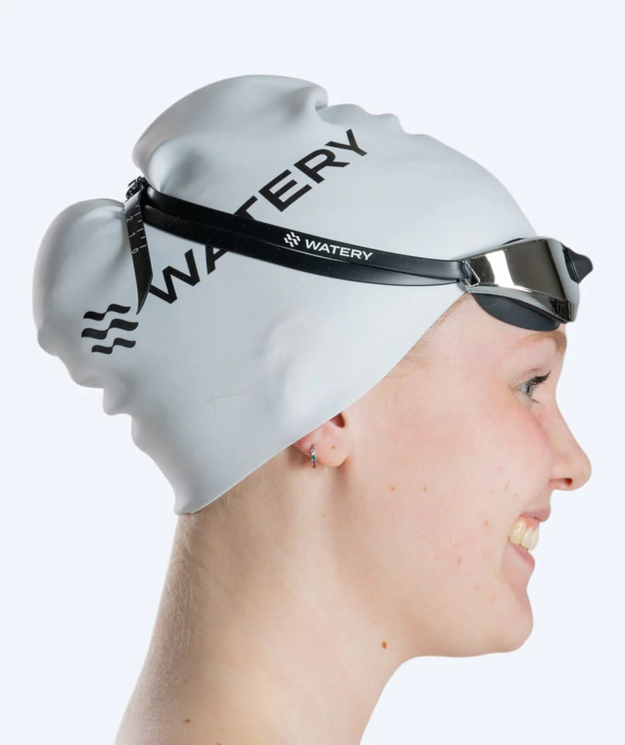 Watery Schwimmbrille - Instinct Mirror - Schwarz/Silber - Image 11