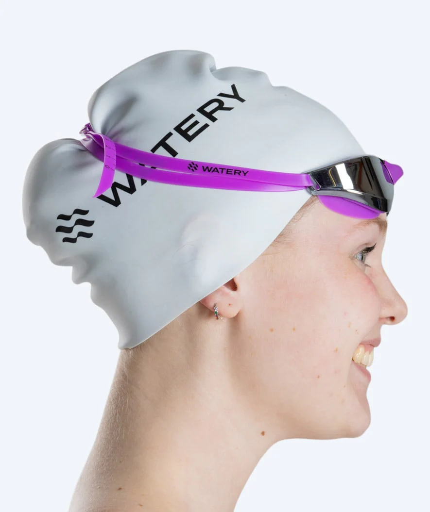 Watery Schwimmbrille - Instinct Mirror - Lila/Silber - Image 10