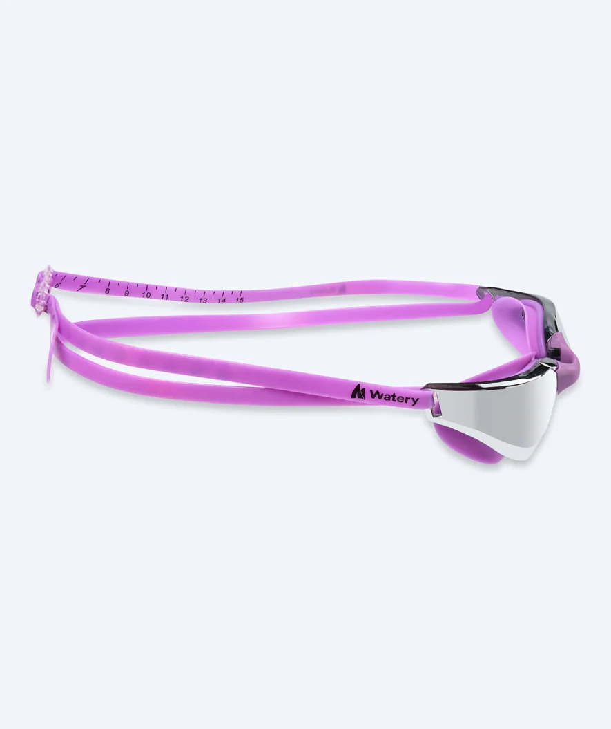 Watery Schwimmbrille - Instinct Mirror - Lila/Silber - Image 4
