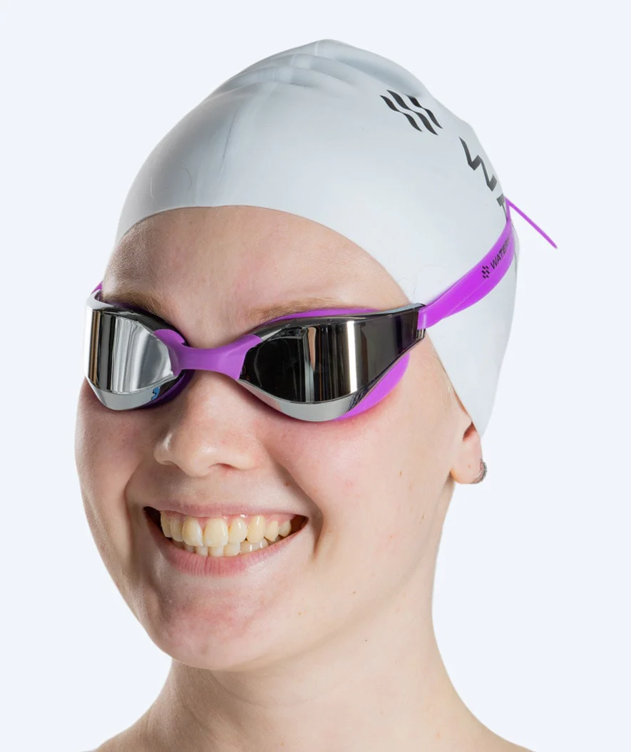 Watery Schwimmbrille - Instinct Mirror - Lila/Silber - Image 7