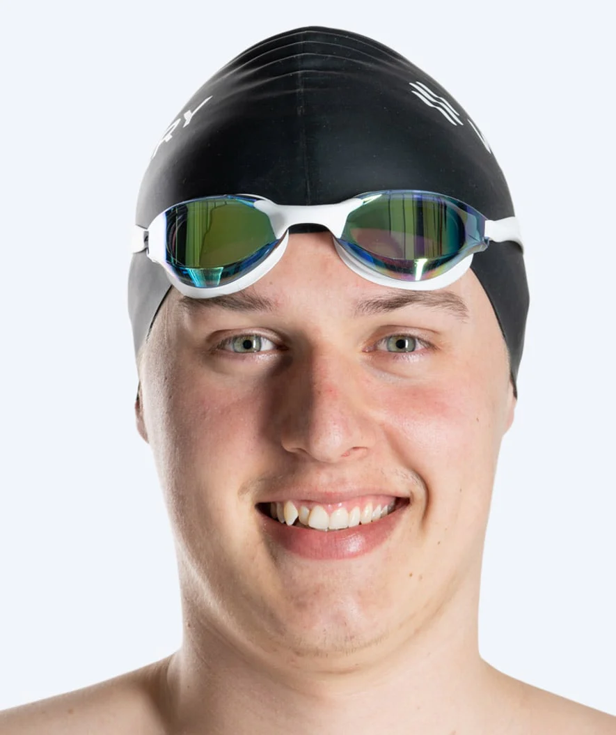 Watery Schwimmbrille - Instinct Mirror - Weiß/Gold - Image 5