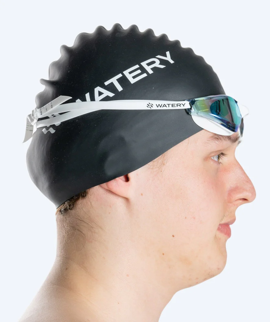 Watery Schwimmbrille - Instinct Mirror - Weiß/Gold - Image 6