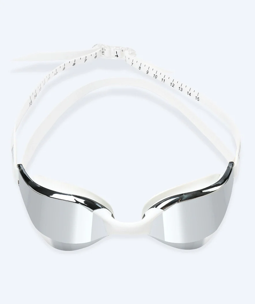 Watery Schwimmbrille - Instinct Mirror - Weiß/Silber - Image 2