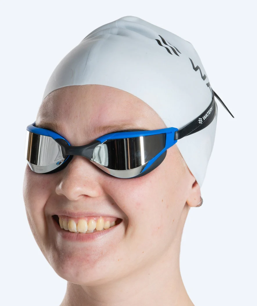 Watery Schwimmbrille - Instinct Ultra Mirror - Blau/Silber - Image 11