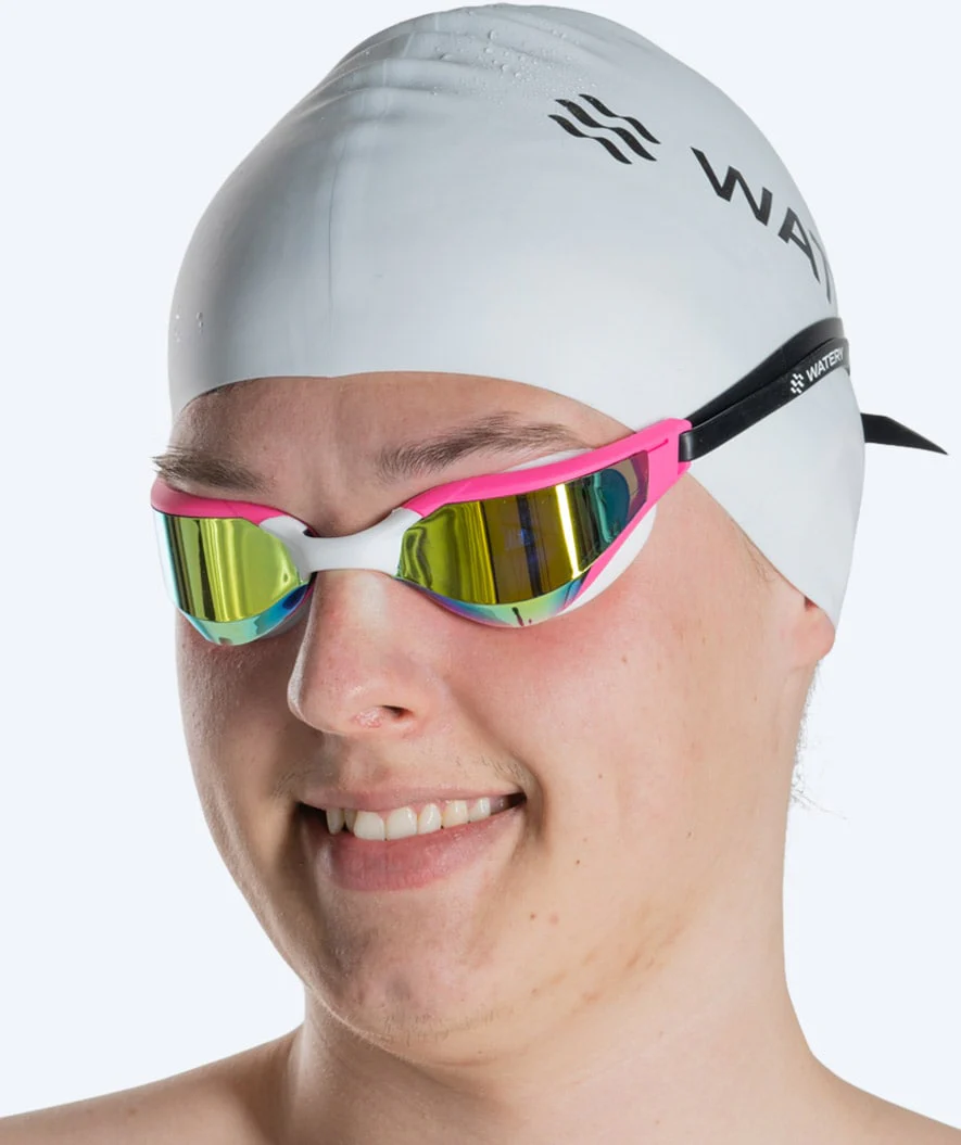 Watery Schwimmbrille - Instinct Ultra Mirror - Rosa/Gold - Image 11