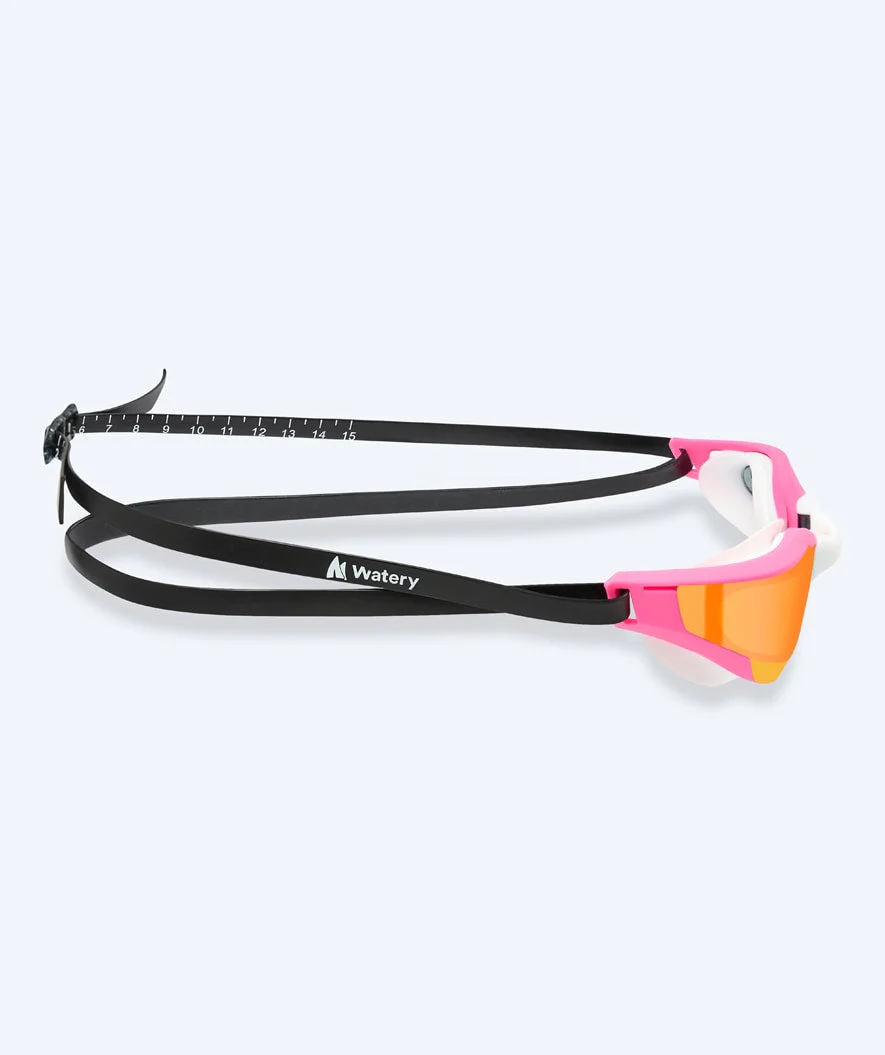 Watery Schwimmbrille - Instinct Ultra Mirror - Rosa/Gold - Image 4