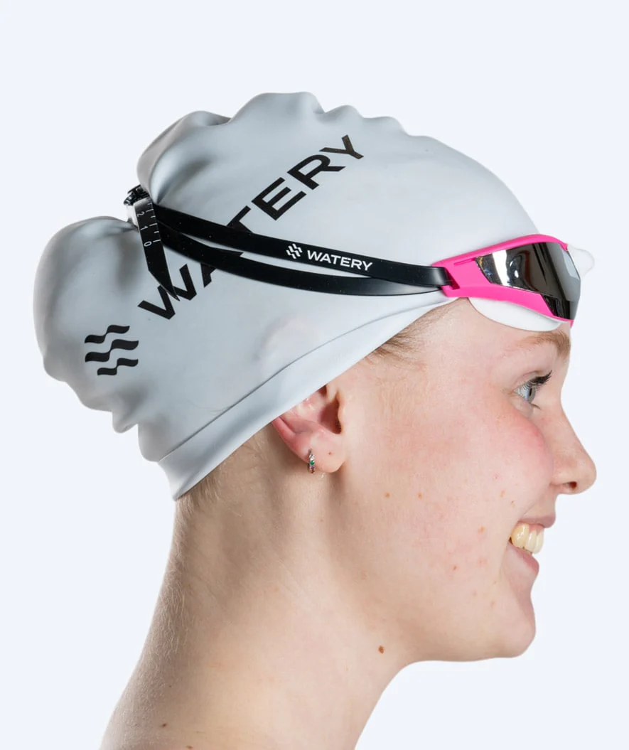 Watery Schwimmbrille - Instinct Ultra Mirror - Rosa/Silber - Image 10