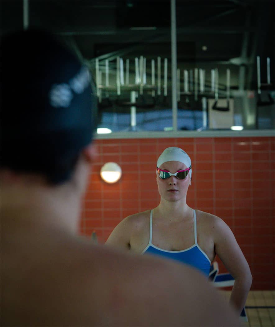 Watery Schwimmbrille - Instinct Ultra Mirror - Rosa/Silber - Image 15