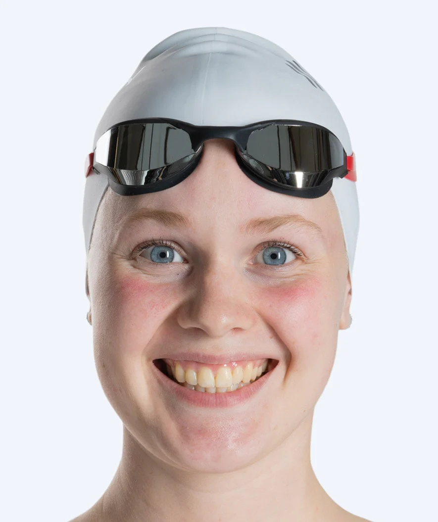 Watery Schwimmbrille - Instinct Ultra Mirror - Rot/Silber - Image 10