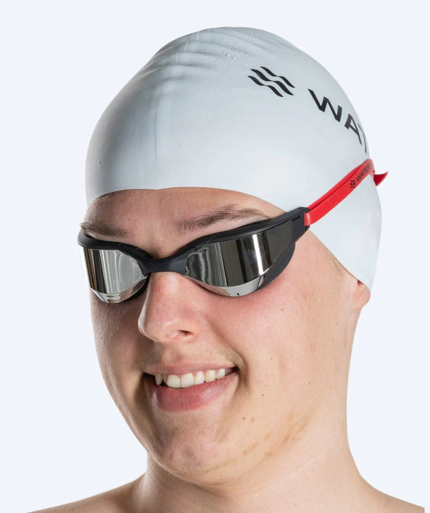 Watery Schwimmbrille - Instinct Ultra Mirror - Rot/Silber - Image 15