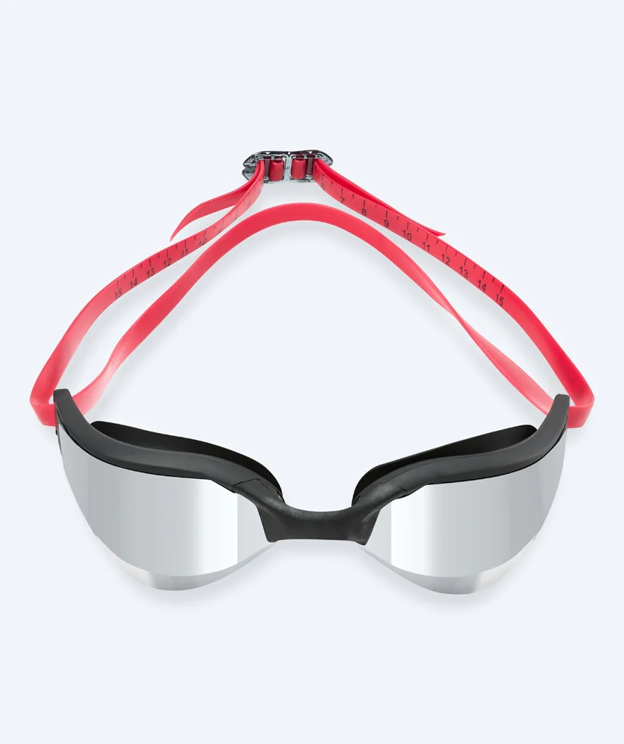 Watery Schwimmbrille - Instinct Ultra Mirror - Rot/Silber - Image 18