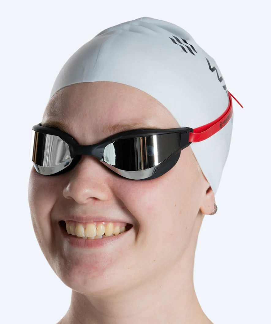Watery Schwimmbrille - Instinct Ultra Mirror - Rot/Silber - Image 9