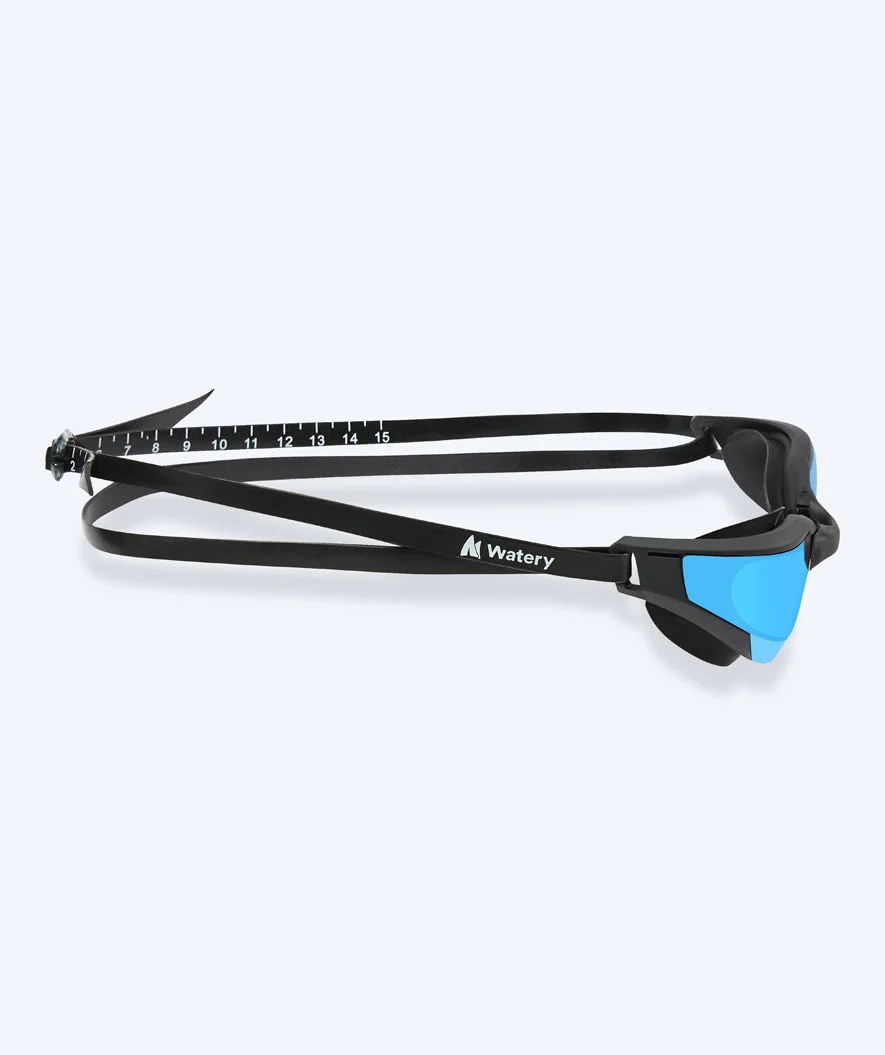 Watery Schwimmbrille - Instinct Ultra Mirror - Schwarz/Blau - Image 4