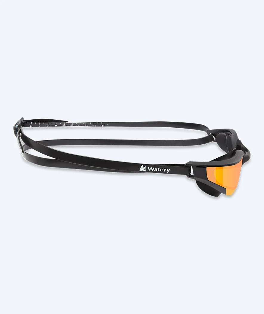 Watery Schwimmbrille - Instinct Ultra Mirror - Schwarz/Gold - Image 4