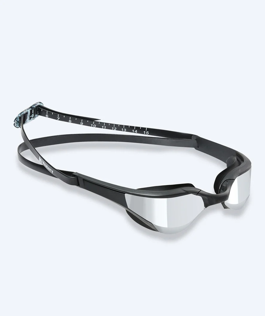 Watery Schwimmbrille - Instinct Elite Mirror - Schwarz/Silber