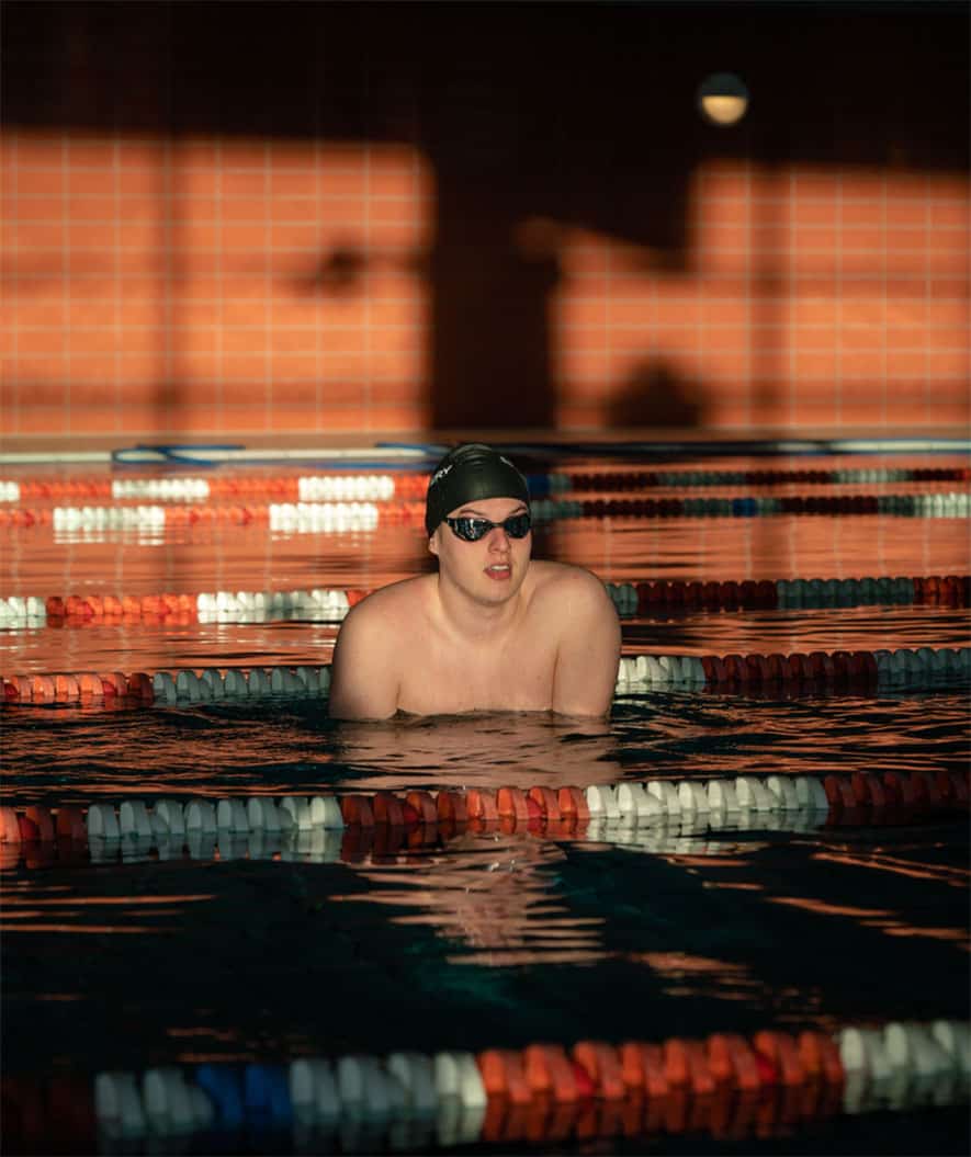 Watery Schwimmbrille - Instinct Ultra Mirror - Schwarz/Silber - Image 10