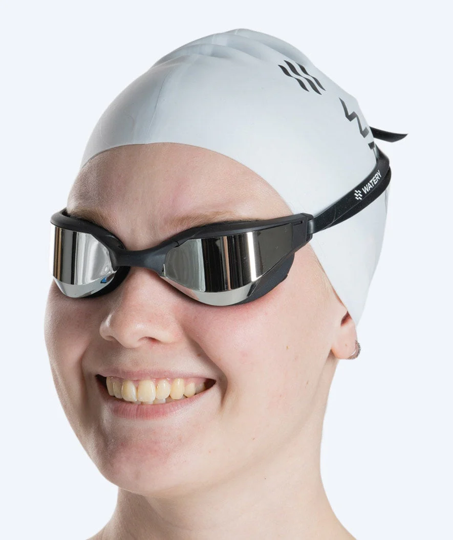 Watery Schwimmbrille - Instinct Ultra Mirror - Schwarz/Silber - Image 11