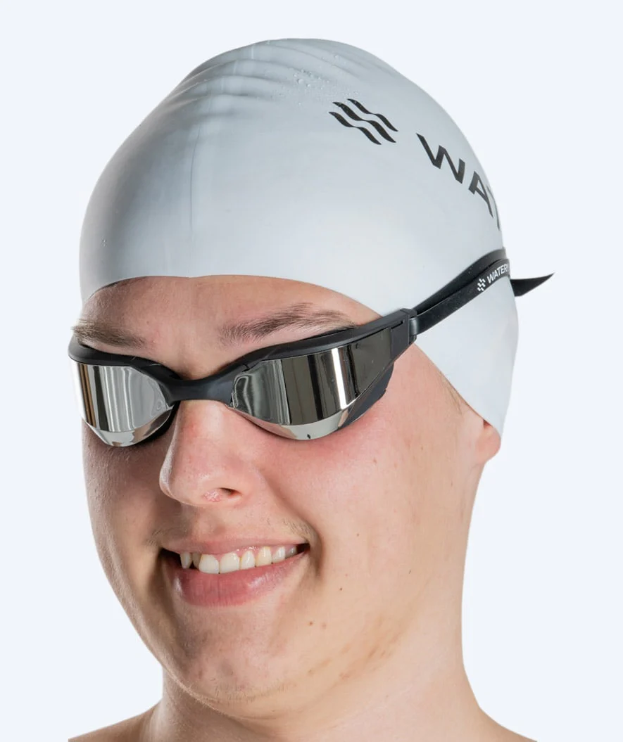 Watery Schwimmbrille - Instinct Ultra Mirror - Schwarz/Silber - Image 14