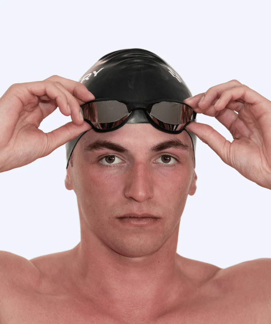Watery Schwimmbrille - Instinct Ultra Mirror - Schwarz/Silber - Image 6