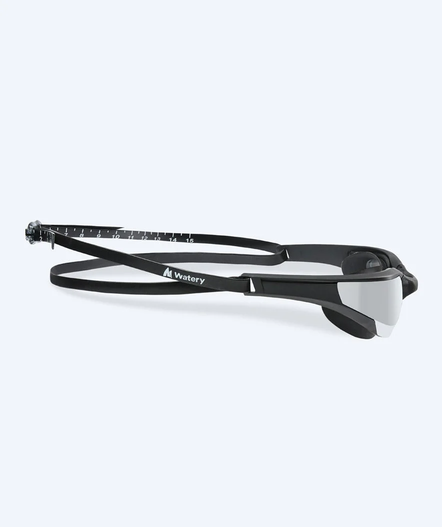 Watery Schwimmbrille - Instinct Elite Mirror - Schwarz/Silber - Image 4