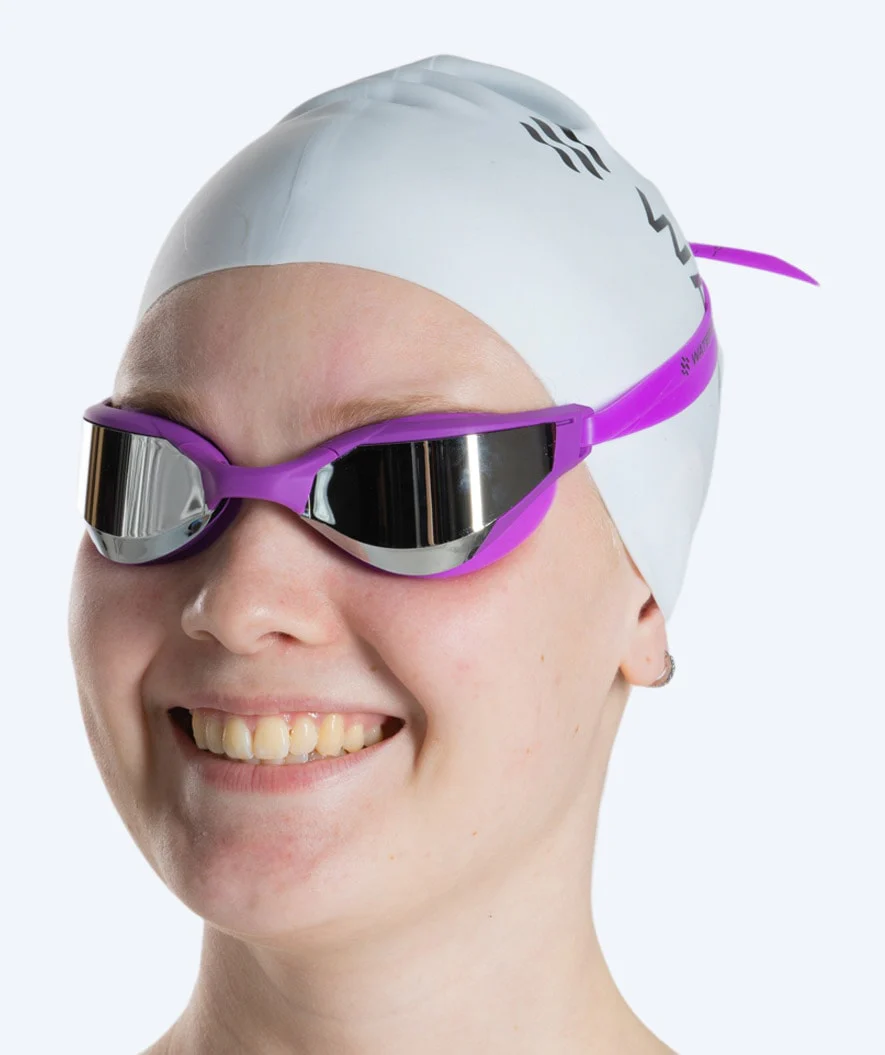 Watery Schwimmbrille - Instinct Ultra Mirror - Lila/Silber - Image 11