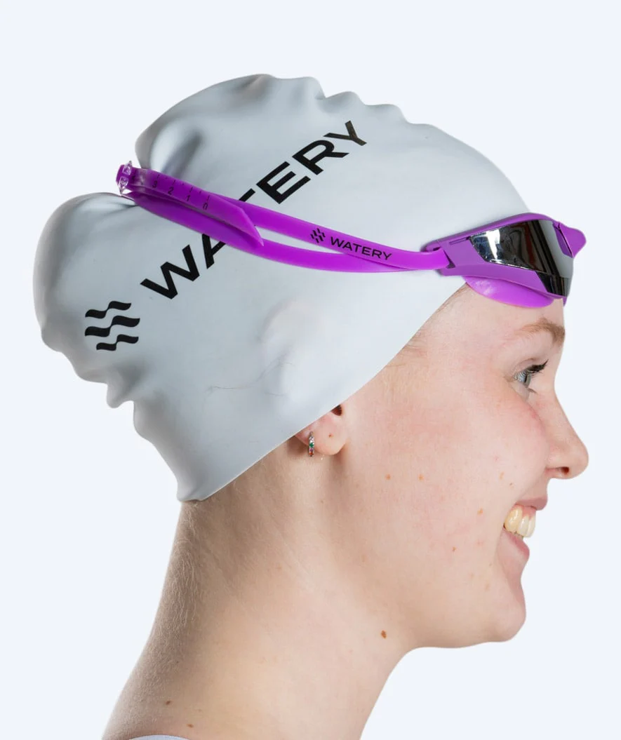 Watery Schwimmbrille - Instinct Ultra Mirror - Lila/Silber - Image 13