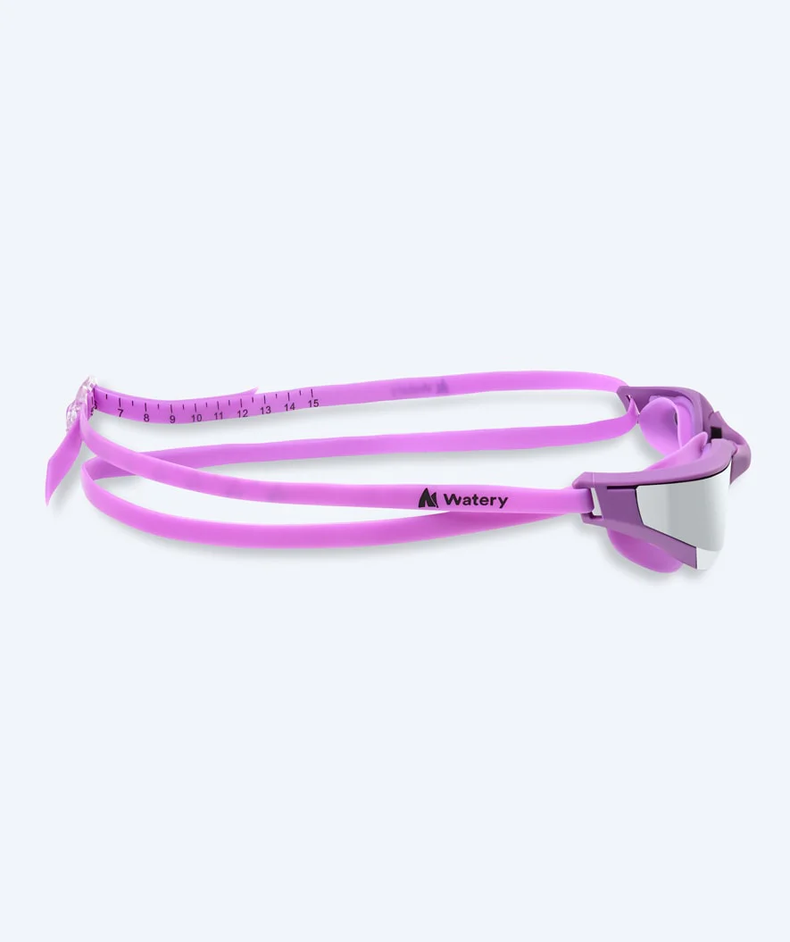 Watery Schwimmbrille - Instinct Ultra Mirror - Lila/Silber - Image 4