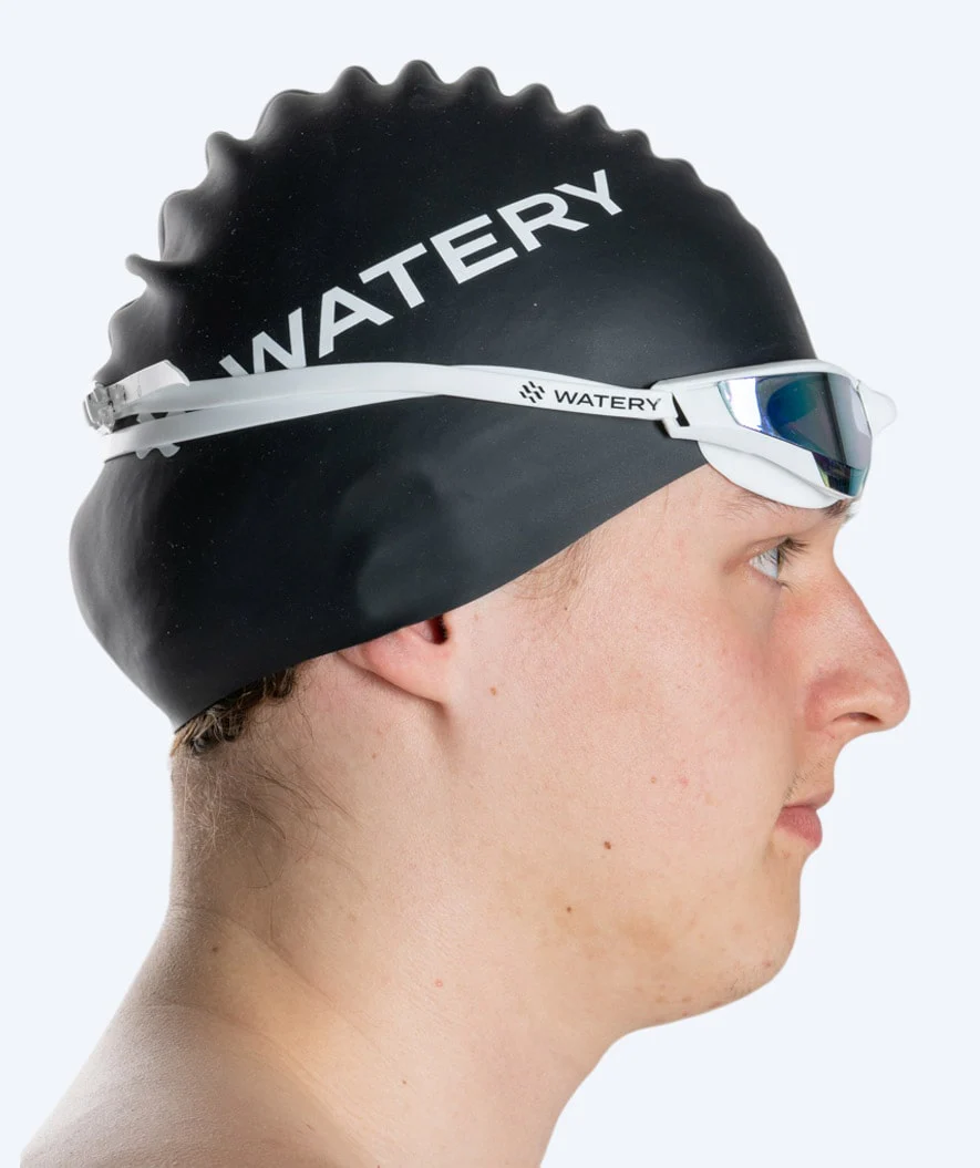 Watery Schwimmbrille - Instinct Ultra Mirror - Weiß/Blau - Image 11