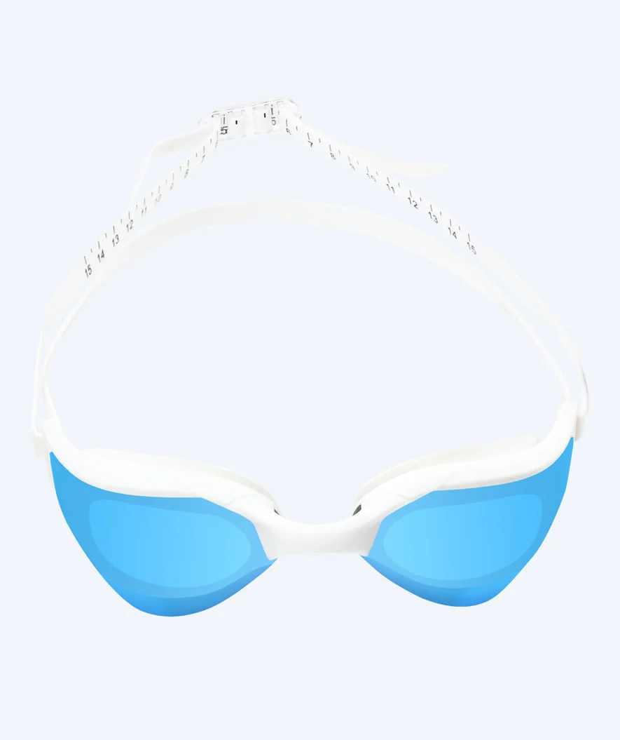 Watery Schwimmbrille - Instinct Ultra Mirror - Weiß/Blau - Image 2