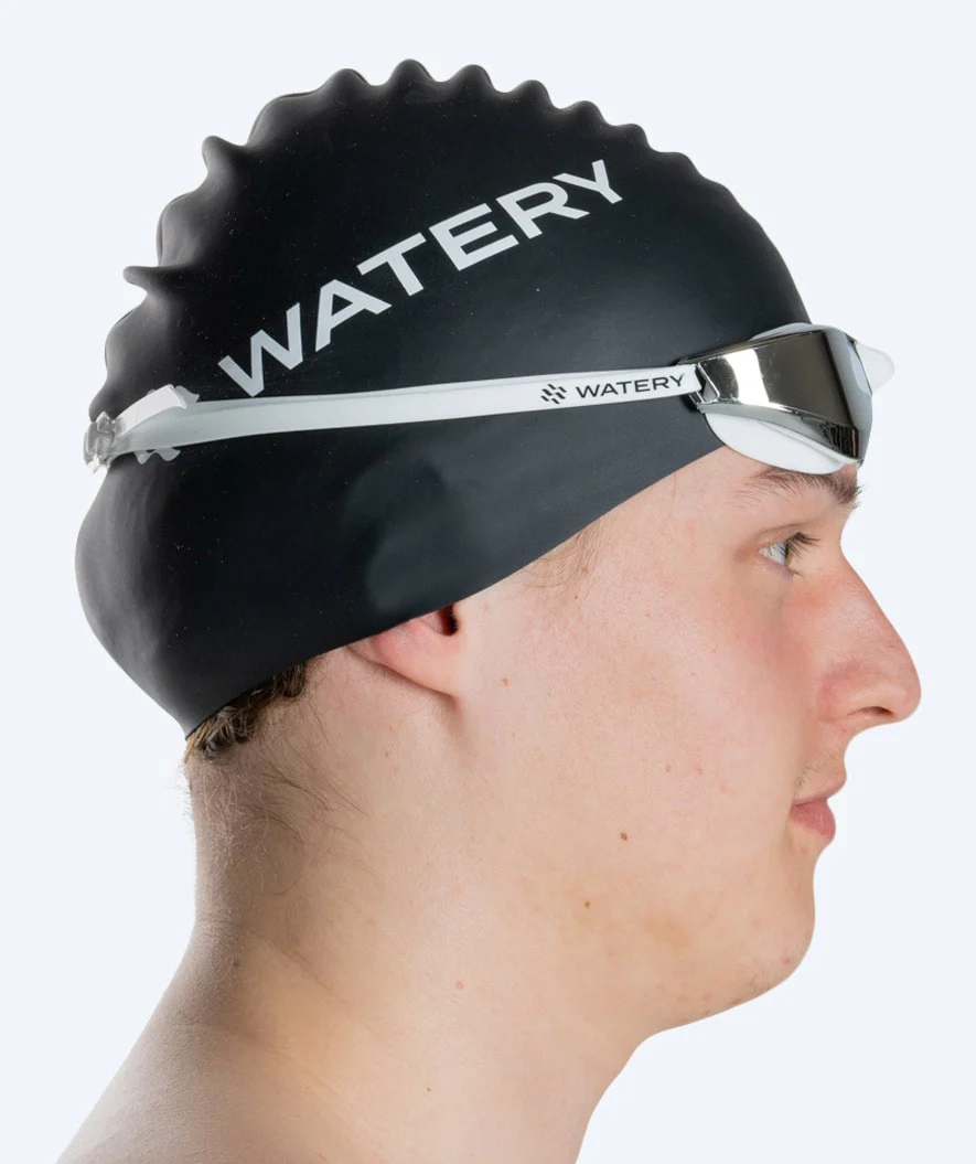 Watery Schwimmbrille - Instinct Ultra Mirror - Weiß/Silber - Image 14