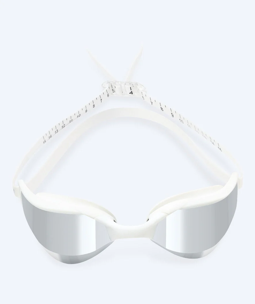 Watery Schwimmbrille - Instinct Ultra Mirror - Weiß/Silber - Image 2