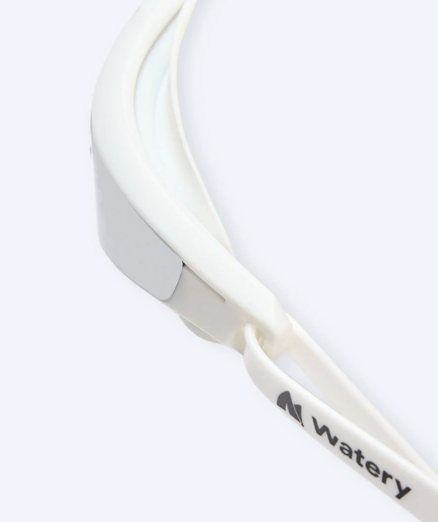 Watery Schwimmbrille - Instinct Ultra Mirror - Weiß/Silber - Image 9