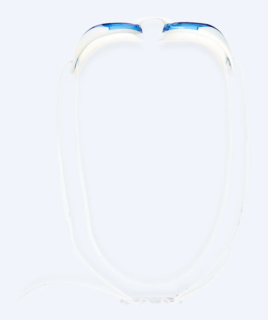 Watery Elite Schwimmbrillen - Poseidon Ultra Mirror - Weiß/Blau - Image 3