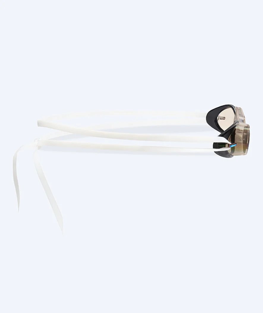 Watery Schwimmbrille - Proflex Swedish Mirror - Weiß/Gold - Image 5