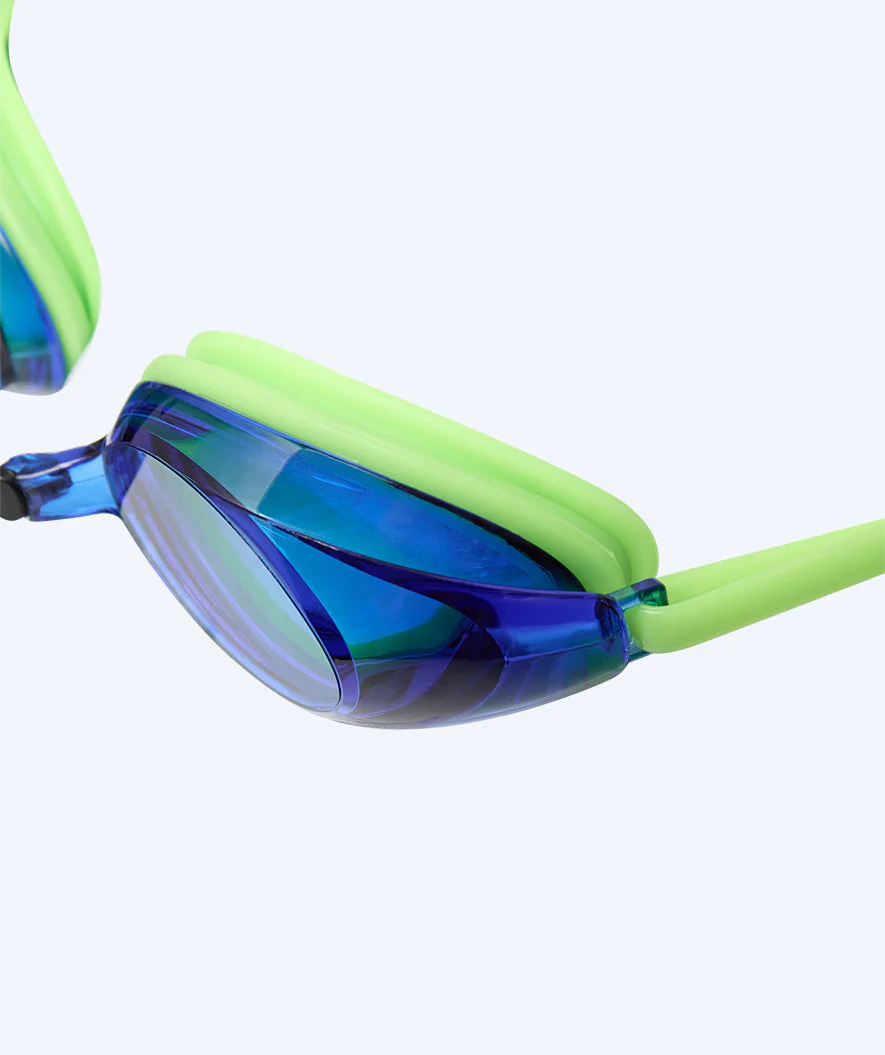 Watery Schwimmbrillen mit Sehstärke für Kurzsichtige Kinder - (-1.5) – (-8.0) - Catch - Grün (Blau Scheiben) - Image 3