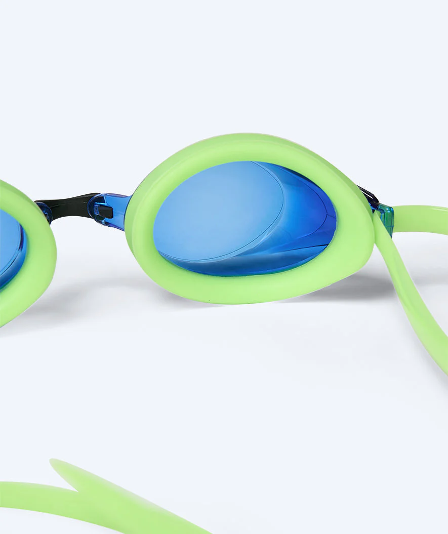Watery Schwimmbrillen mit Sehstärke für Kurzsichtige Kinder - (-1.5) – (-8.0) - Catch - Grün (Blau Scheiben) - Image 2
