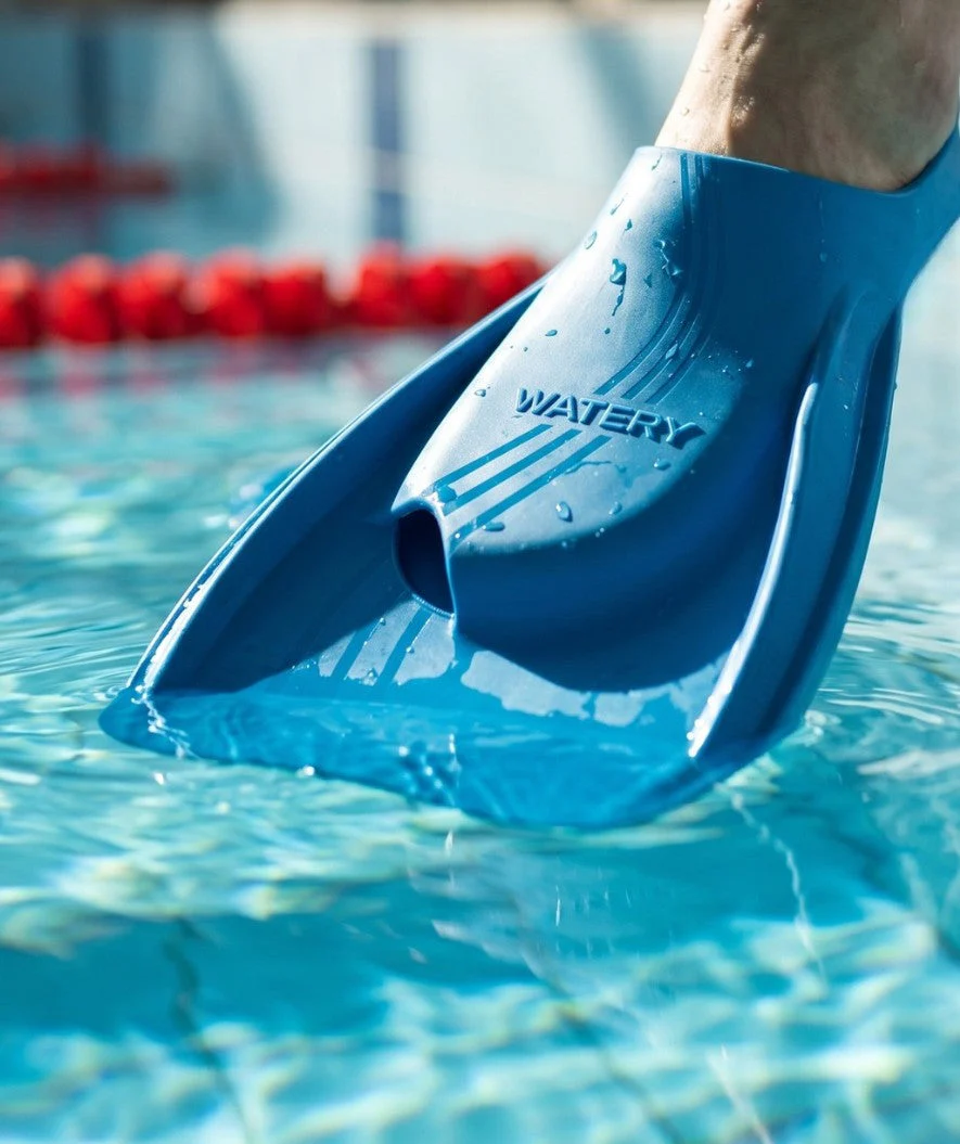 Watery Schwimmflossen - Cleat Elite Tech - Hellblau - Image 5