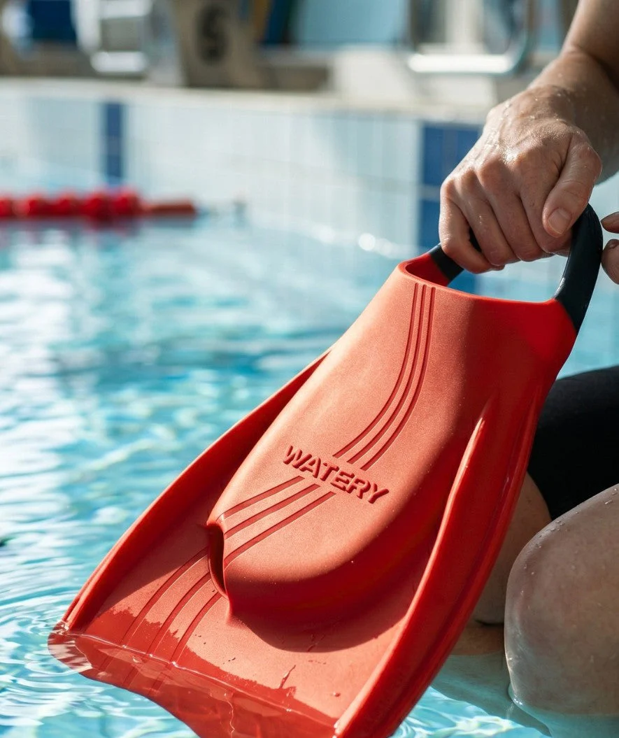 Watery Schwimmflossen - Cleat Elite Tech - Orange - Image 4