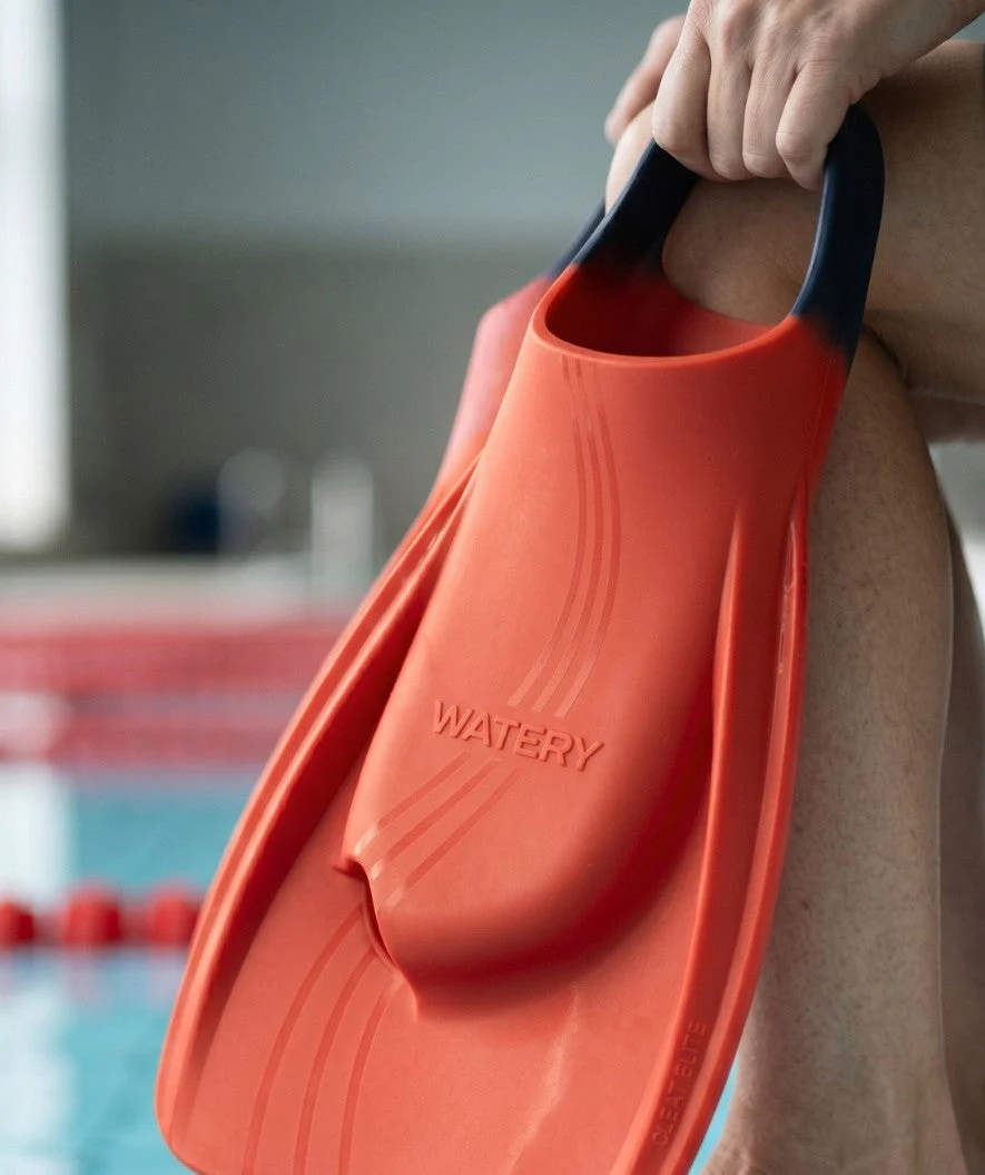 Watery Schwimmflossen - Cleat Elite Tech - Orange - Image 6