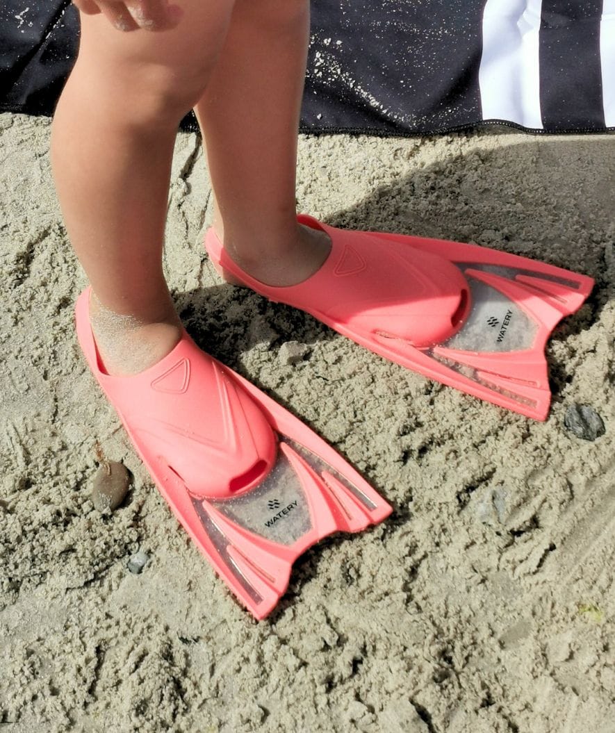 Watery Schwimmflossen für Kinder (25-34) - Bimasha - Hellrosa - Image 3