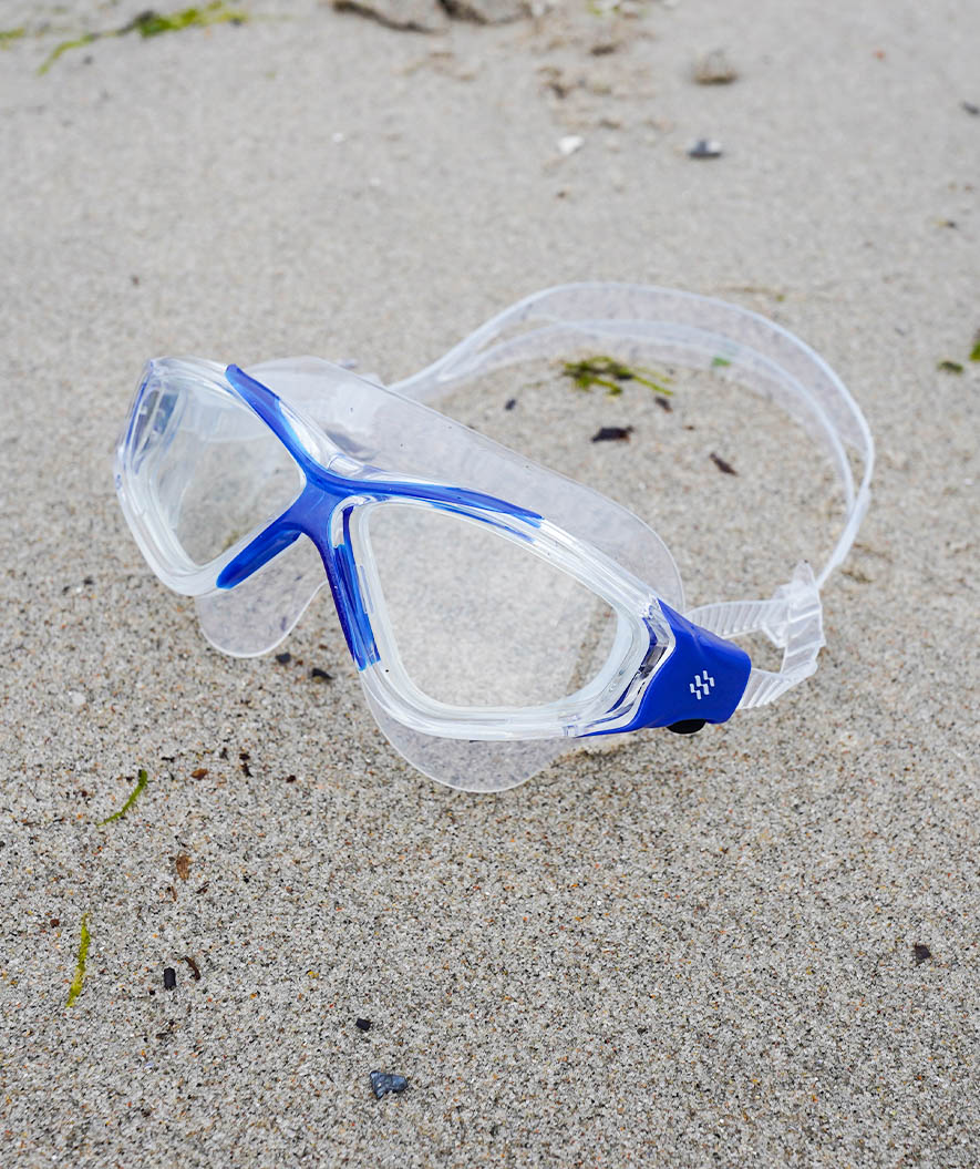 Watery Schwimmmaske für Erwachsene - Mantis - Blau/Klar - Image 4