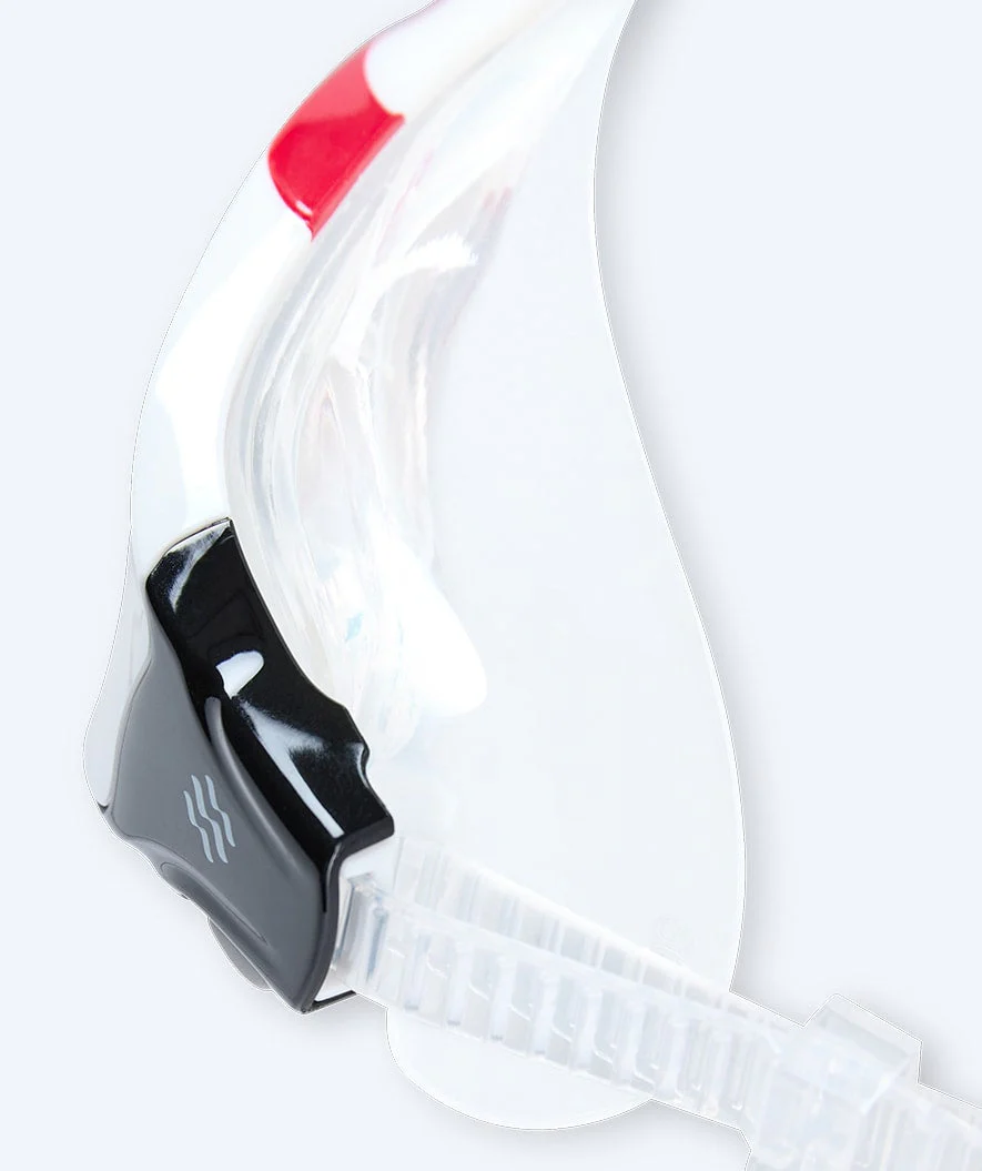 Watery Schwimmmaske für Erwachsene - Mantis - Rot/Klar - Image 5