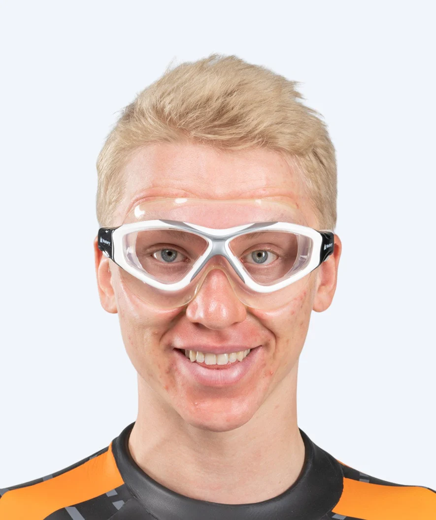 Watery Schwimmmaske für Erwachsene - Mantis - Weiß/Grau - Image 12