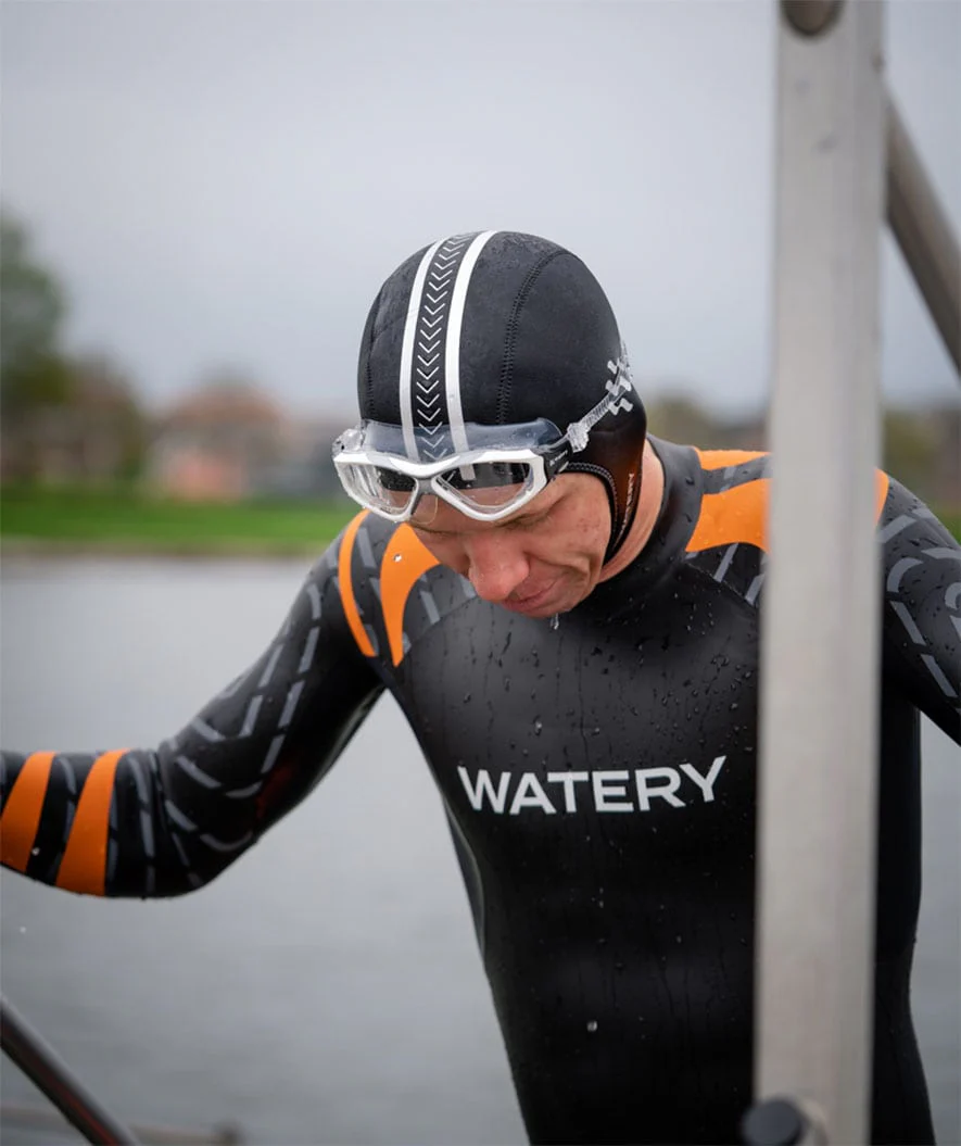 Watery Schwimmmaske für Erwachsene - Mantis - Weiß/Grau - Image 17