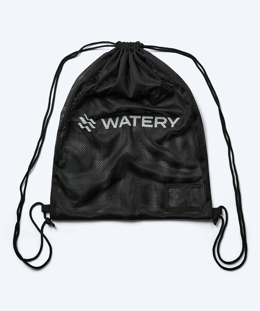 Watery Netzbeutel zum Schwimmen - Simple Mesh - Schwarz - Image 4