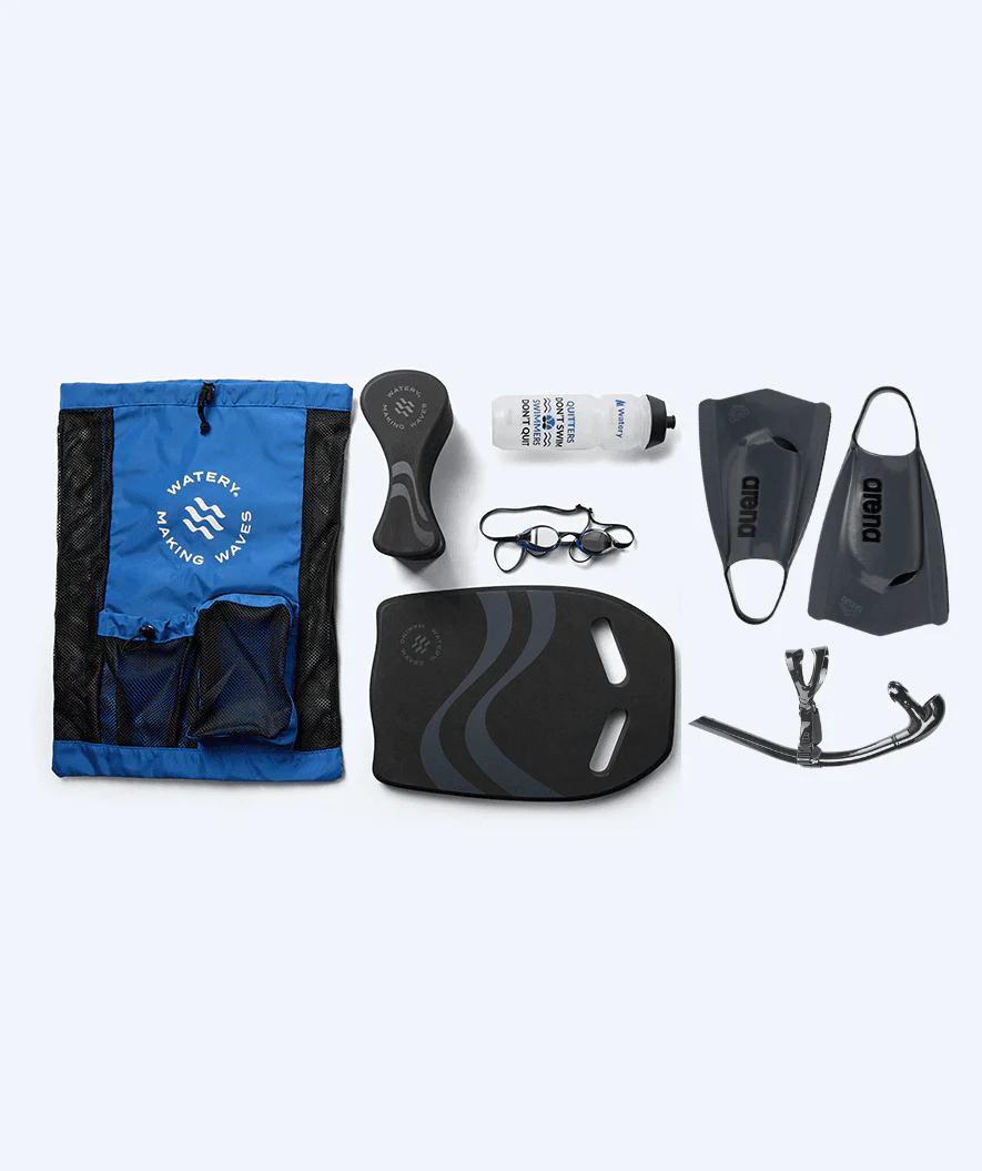 Watery Netzbeutel zum Schwimmen - Ultra Light 40L - Hellblau - Image 8